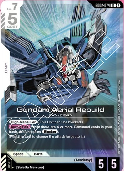 Gundam Aerial Rebuid