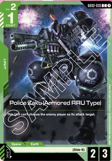 Police Zaku Armored RRU Type