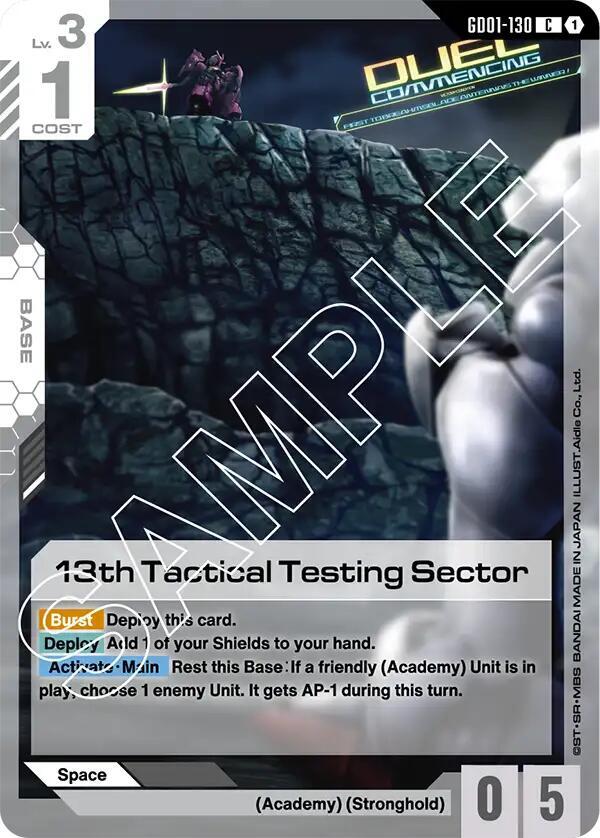 13th Tactical Testing Sector C