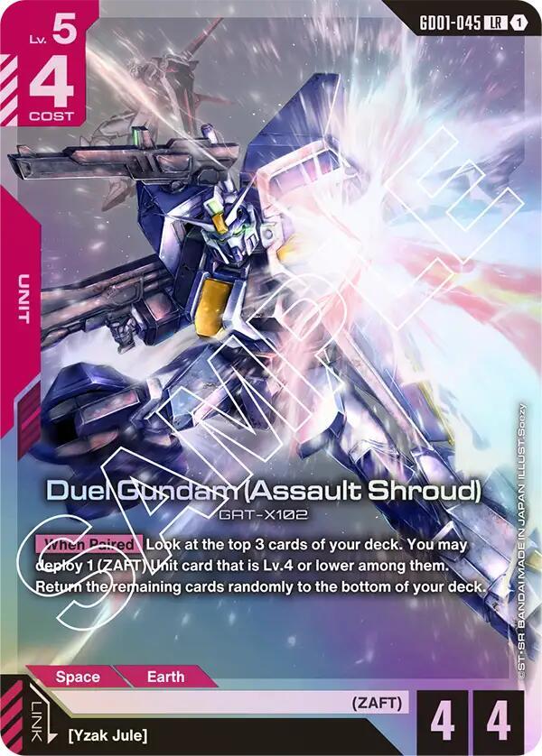 Duel Gundam Assault Shroud LR