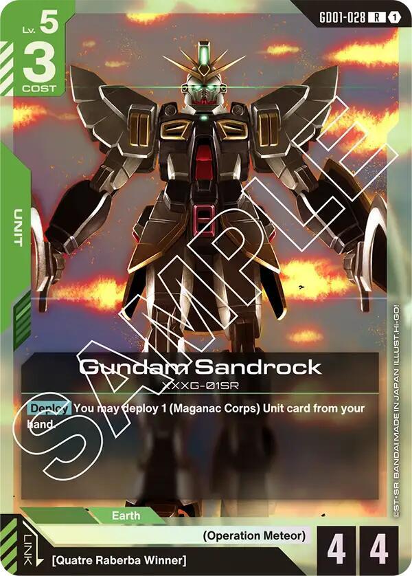 Gundam Sandrock R
