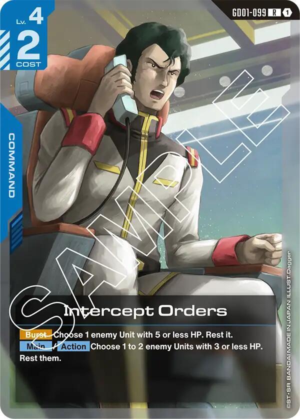 Intercept Orders R