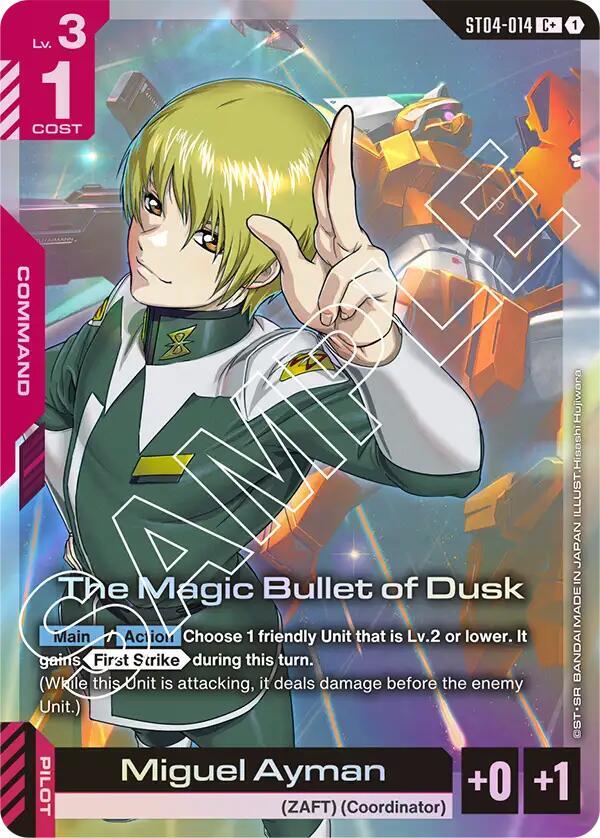 The Magic Bullet of Dusk C