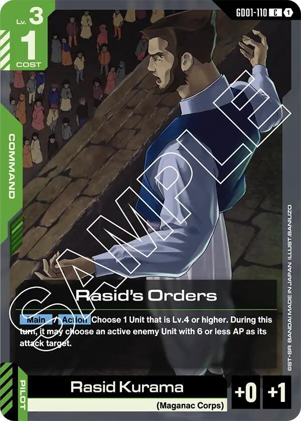 Rasid's Orders C