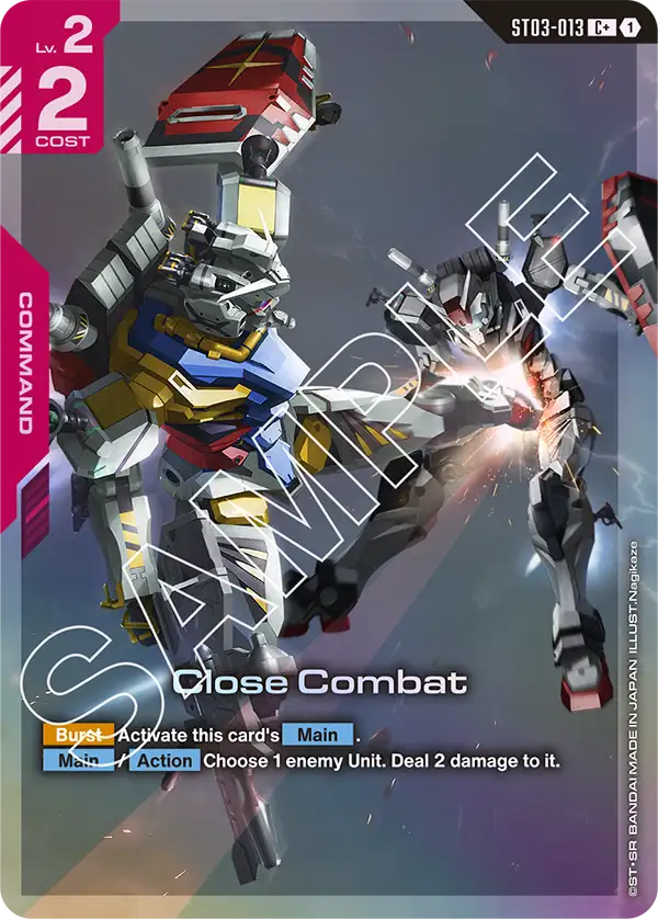Close Combat Alt Art