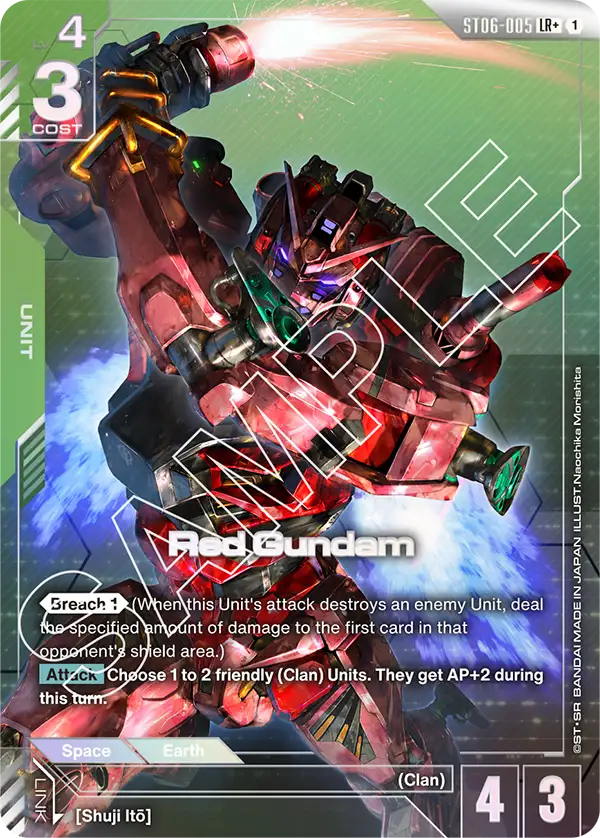 Red Gundam Alt Art