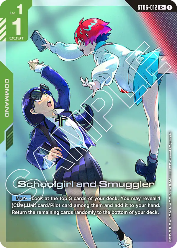 Schoolgirl and Smuggler Alt Art