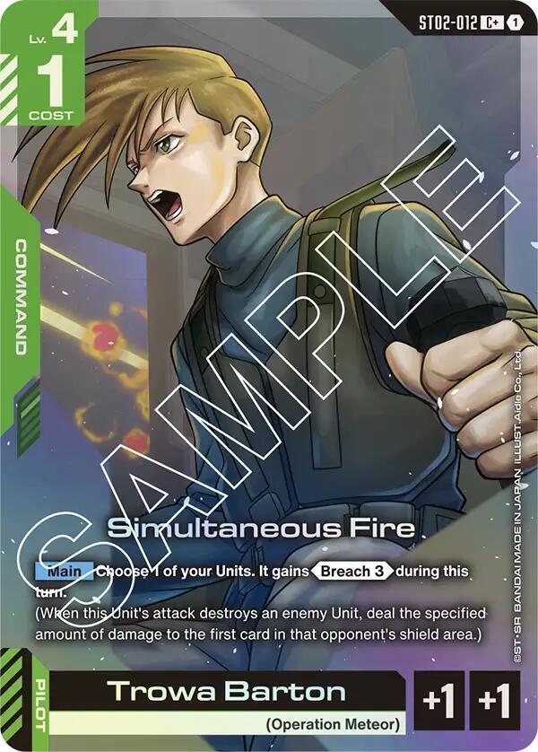 Simultaneous Fire C