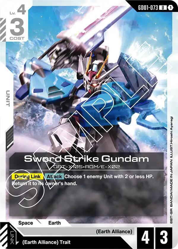 Sword Strike Gundam U