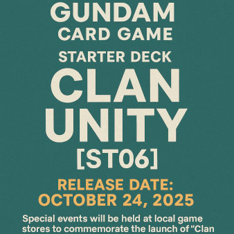 Gundam Starer Deck ST06 Released